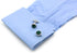 Men's Luxury Crystal Cufflinks Green Color Stone Quality Wedding Cuff Links with Gift Box...