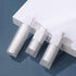 2 Pcs Frosted Plastic Airless Pump Bottles Refillable Foundation Bottles Empty Cream Lotion Bottles Square Essence Dispensers 50ML...