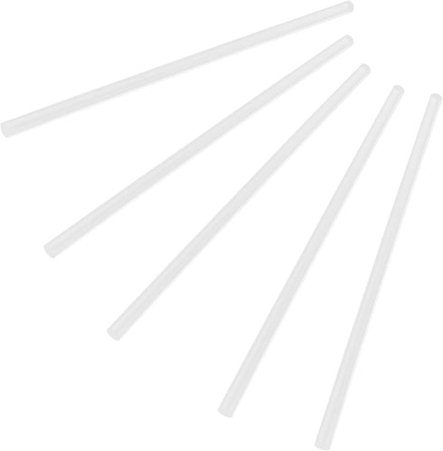 5PCS Diameter 6mm Length 250mm White ABS Styrene Plastic Round Bar Rods for DIY Toys Doll House, DIY Sand Table Model, DIY Scene Making, Building ...