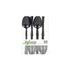 Infinity Flatware Black Disposable Teaspoons - 32 Count | Posh Premium Plastic Cutlery for Special Occasions...