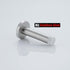 JQK Door Stopper, 304 Stainless Steel Thicken 1mm Sound Dampening Door Stop Bumper Wall Protetor 1 Pack, Brushed, DSB5-WN...