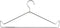 Radiation Lead Apron Hangers, Chrome, Heavy Duty Silver Metal Hanger ATTENUTECH Metal Hanger (Open)...