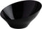 Black Angled Large Bowls (1 Piece) - Ideal for Appetizers, Desserts & Buffets, Stylish & Versatile Serving Dishes...