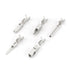 260Pcs 26values Connector Pins Terminal Automotive Car Electrical 1/1.5/1.8/2.2/2.8/3.5mm Wire Removal Non-Insulated Plug Male & Female Crimp...