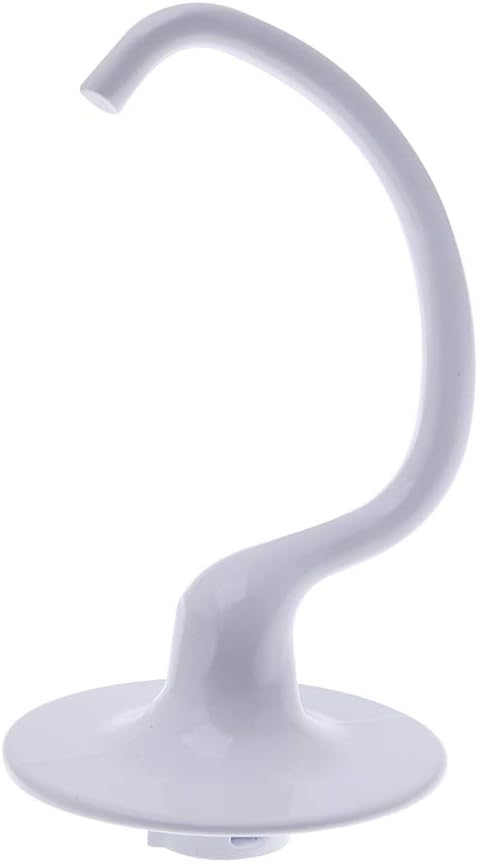ELSOON K5ADH Dough Hook Coated Anti-stick Replacement for KitchenAid 5-QT Bowl-Lift Stand Mixer K4SS K4SSWH K5 K5A K5SS KDM5 KP50 KPM5 KPM50 KSM5 ...