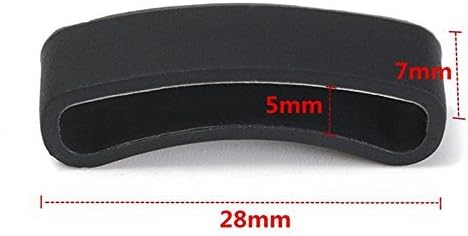 Strap Loop 2Pcs for Suunto Core - Rubber Clasp Ring Loop Fastener Replacement for Suunto Core Watch Band...