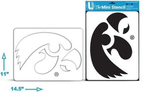 IOWA Hawkeye Mini Stencil - IOWOOS-201...