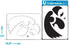 IOWA Hawkeye Mini Stencil - IOWOOS-201...