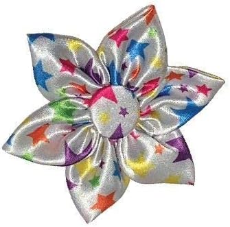 Huxley & Kent Pet Pinwheel | Superstar (Large) | Birthday Velcro Collar Accessory for Dogs/Cats | Bow Collar Attachment | Cute, Comfortable Access...