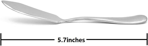 Stainless Steel Butter Knife, Set of 2, Butter Spreader, Breakfast Spreads,Cheese and Condiments...