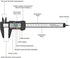 Digital Caliper, PINKJOY 0-6" Calipers Measuring Tool - Electronic Micrometer Caliper with Large LCD Screen, Auto-Off Feature, Inch and Millimeter...