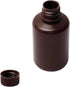 Othmro 8Pcs 4.3oz Plastic Containers Lab Chemical Reagent Bottles 125ml Small Mouth Liquid Solid Storage Bottles Round Sample Storage Containers S...