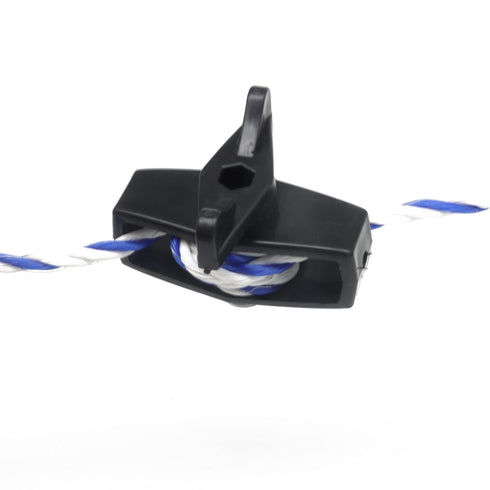 Electric Fence Tightener 12-Pack Black in line Tensioner, Wire Tensioner Portable Tape Tighteners...