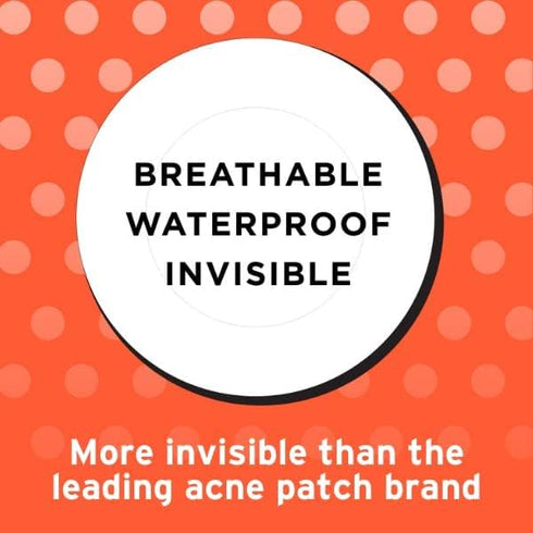 No BS Healing Acne Patches - Hydrocolloid, Acne Spot and Pimple Treatment to Prevent Acne Scars. Invisible On All Skin Tones (1 BOX of 36ct). Incl...