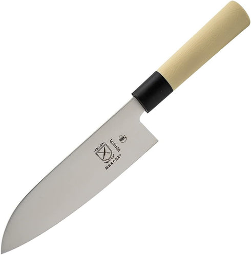 Mercer Culinary Asian Collection Santoku Knife with NSF Handle, 7-Inch...
