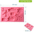 2Pcs/Set Summer Vocation Travel Fondant Molds, Seaside Holiday Silicone Mold for Cake Cupcake Decorating Polymer Clay Mould (Airplane Cruise Liner...