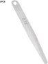5pcs Feeler Gauge 0.1mm Thickness Feeler Gauge Metric Filler Thickness Gage Measurement Tool (0.1mm)...
