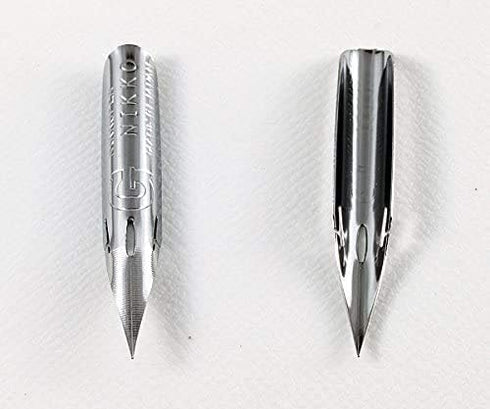 Nikko Manga Pen Nib N-Gpen, 10 Nibs (1 Pack) with Anti Rust Paper for Storage...