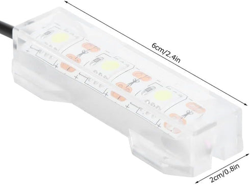 Blue Light Small Aquarium Led Light, Multicolor Led Fish Tank Light for Freshwater Plants Aquarium Accessories?Fish and Aquatic Pets, Pet Supplies...