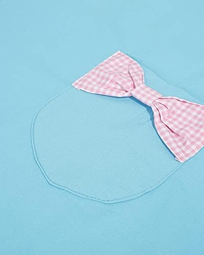 RosieLily Retro Aprons for Women with Pockets Vintage Apron Kitchen Apron for Cooking Baking Cute...