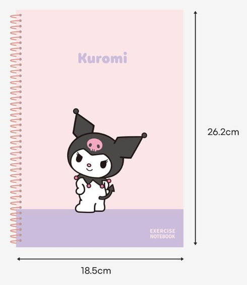 Cute Unruled Blank Spiral Notebook, About 60 Sheets, 7.3 x 10.3 Inches, Colors May Vary(Pink or Purple)...