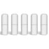 stonylab Magnetic Stir Bar, 5-Pack 25 mm PTFE-Coated Stir Bar Set Magnetic Stirring Bars White Stir Mixer for Stirrers Laboratory Stir Plate Bar, ...