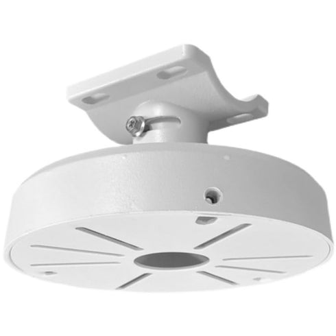 CCTV Camera Pole Mount for Dome Camera,Universal Dome Camera Mounting Junction Box Adapter Compatible with Duahua IP Camera Arlo Solar Panel Outdo...