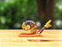 Handmade Snail Art Glass Blown Reptiles Animal Figurine - No.2...