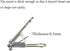 HAHIYO Binder Clips Paper Clamps Spring Steel Sturdy 0.98 inches Width 0.31 Inch Capacity No Sharp Edges Heavy Duty Tight Grip Reusable White Meta...