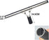 45cm 18in Grip Glass Squeegee for Window Cleaning,Stainless Steel All Purpose Squeegee with Non-Slip Handle for Shower Doors Window Car Mirror Gla...
