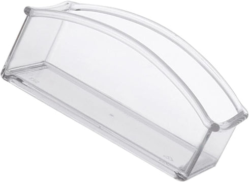 STOBOK Clear Tea Storage Organizer, Acrylic Sugar Packet Organizer Tea Bag Holder Candy Container for Home Office Countertop, Coffee Bar, Cabinet,...