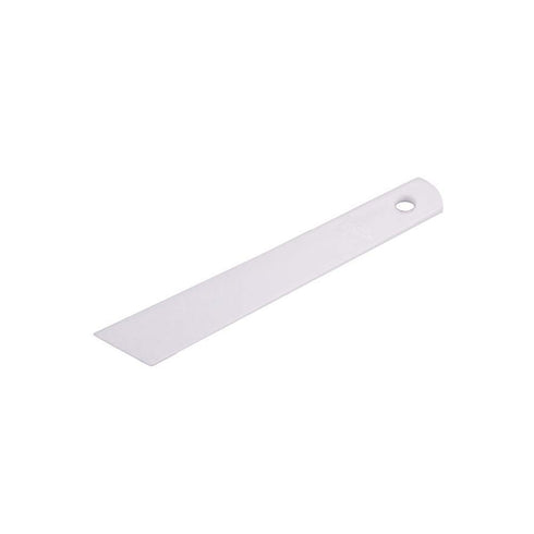 3 Pieces Different Size Glue Spreader Sticks Glue Applicator Adhesive Applicator Painting Scrapers for Handmade DIY PU-Leather Craft Tool, White...