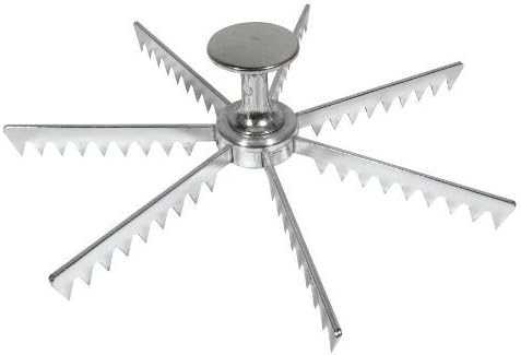 Royal Industries Pie Marker, Cast Aluminum, 7 Cut, Silver, Commercial Grade...