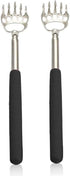 2PCS Back Scratchers, Bear Claw Shaped Scratcher Extendable Metal Retractable Telescopic Handle...