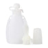 Reusable Silicone Baby Food Pouches, BPA-Free Silicone Refillable Baby Food Storage Bag with Spoon and Leak-Proof Attachment Topper, 4oz (White)...