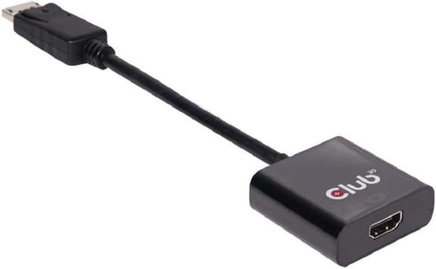 Club 3D CAC-2070 DisplayPort 1.2 to HDMI 2.0 UHD Active Adapter M/F...