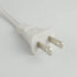 Lamp Cord has Button Switch,American Standard Polar Plug, Suitable for Replacing Desk Lamp Switch Wire and Other Small Appliances,8 Feet,White...