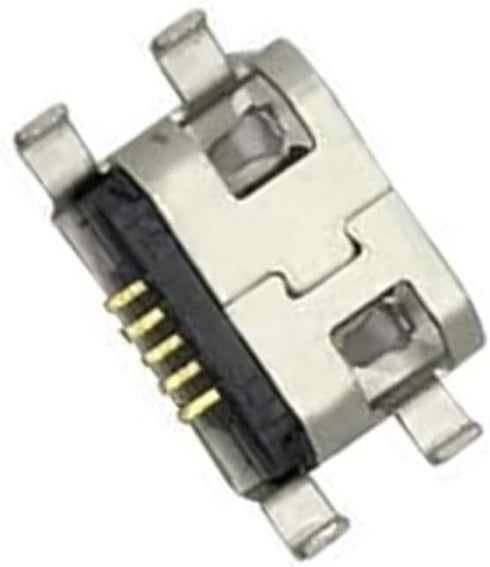 20PCS Phone Micro USB Type-B 5 Pin Female SMD Panel Mount Connectors...