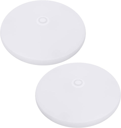 Facon 2-Pack Ultra Slim 3.5'' 12V RV Puck Lights w/Switch, SY-SM35 4000K Cool White LED Interior Lights for RVs, Camper Van, Boats, 12V Dome Light...