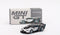 Bugatti Vision Gran Turismo Sliver and Carbon 1/64 Diecast Model Car by True Scale Miniatures MGT00369...