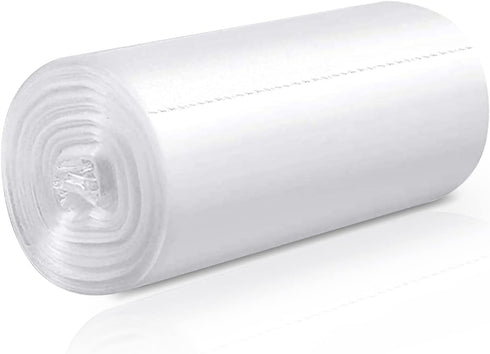 Trash Bags 13 Gallon, 20 Count, Medium Garbage Bags, No Flaps/Ties, 1.95Mil Thickness, 62x75cm,16.8g/pcs, Unscented, White...