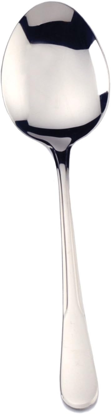 RSVP International Endurance Flatware Collection Stainless Steel, Dishwasher Safe, Serving Spoon...