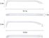 AMI PARTS WR12X22148 Refrigerator Door Handle Set Replaces AP5949272,B072HYK3VQ,GTH17GBEDRWW?GTH18GBD4RWW...