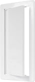 6" x 12" White Plastic Access Panel. Service Shaft Door Panel. Plumbing, Electricity, Heating, Alarm Wall Access Panel for Drywall. Bathroom Servi...