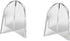 lasenersm 2 Pieces Acrylic Bracelet Holder Arched Bracelet Display Stand Acrylic Bracelet Displays Stands Wristband Display Stand Holder Jewelry B...