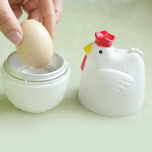 Chicken Shaped Microwave Egg Boiler for Perfectly Cooked Eggs in Minutes - egg boilers - egg boiler microwave - microwave egg boiler 1 egg - egg c...