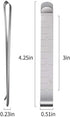 HONEYSEW Sewing Clips Stainless Steel Hemming Clips 3 Inches Measurement Ruler Quilting Supplies Fabric Clips (10PCS/Pack)...