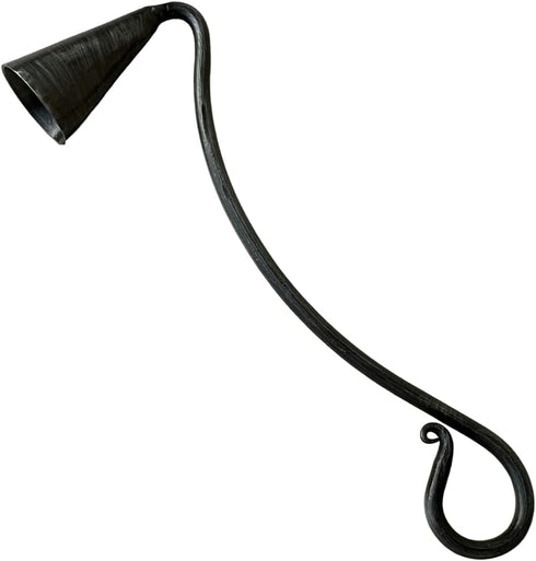 Hand Forged Candle Snuffer Wrought Iron Handmade Candle Snuffer for Home Classic Look Black Antique Finish Candle Snuffer...