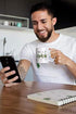 JMM Industries W.A.P Coffee Mug | Wet Azz Plants | Funny Cute Succelent Gardening Cactus | PLant Life Motivation Inspiration | 11-ounce White Cera...