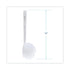 Boardwalk 00160 Deluxe Bowl Mop, 10" Handle, 2" dia. Head, Plastic, White (Case of 25)...